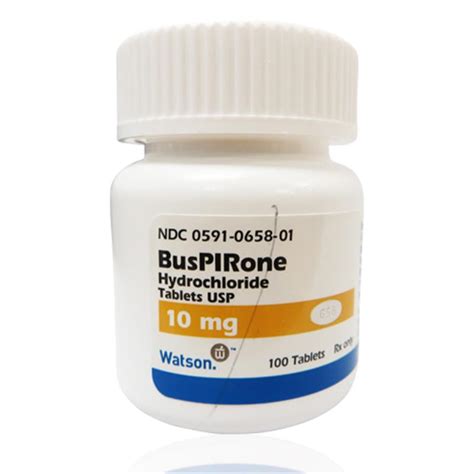 anxiety medication buspirone